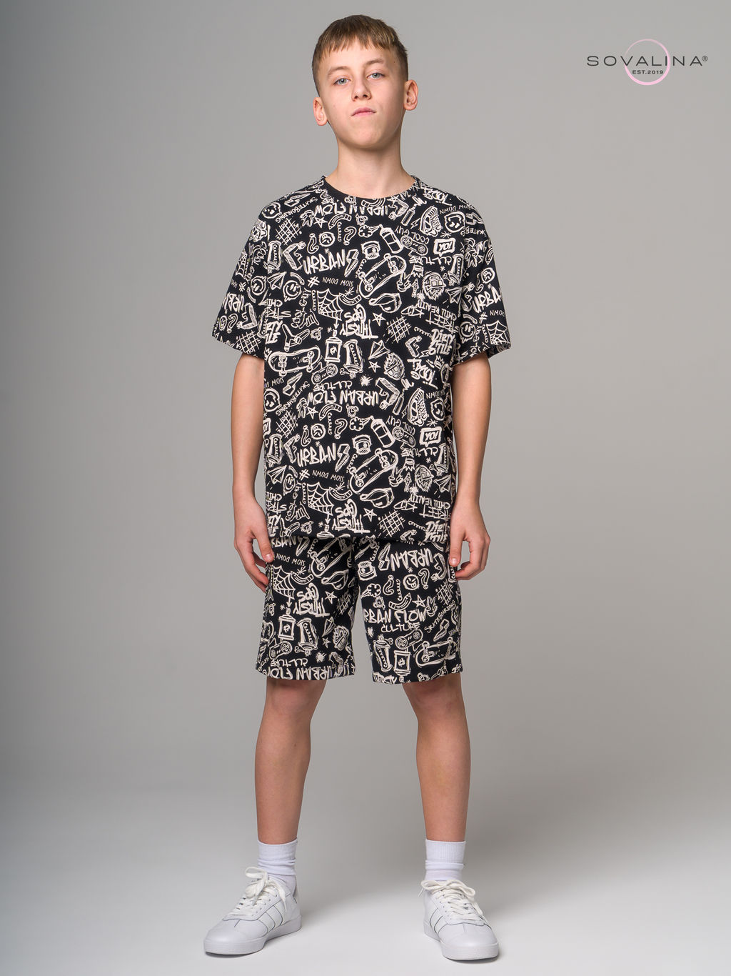 Костюм Light men скейты на черном - Sovalina фото 10