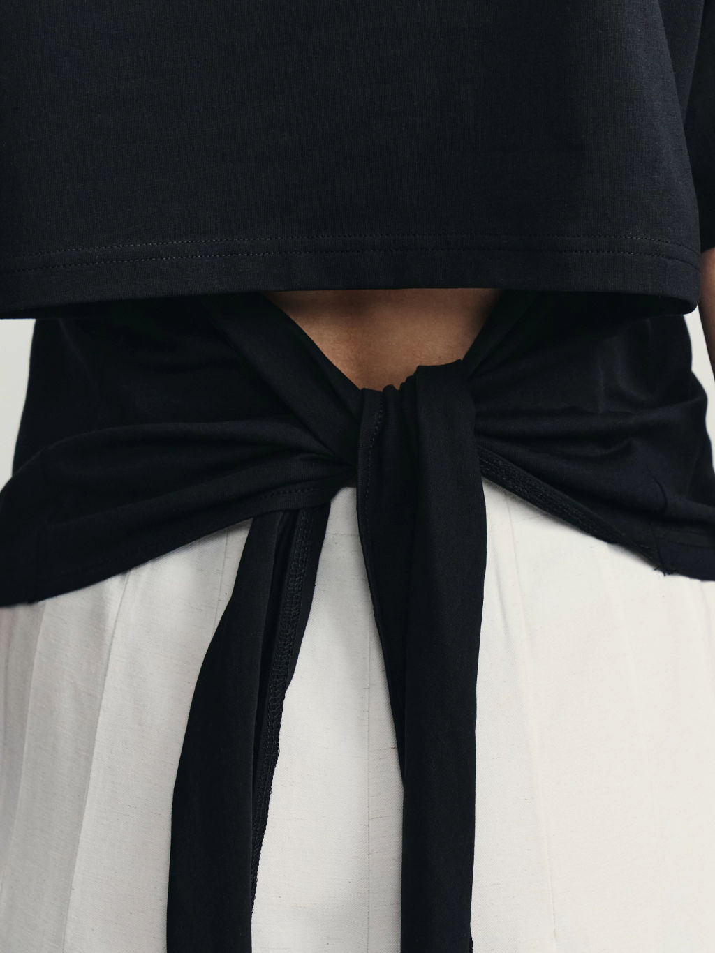 Футболка с завязкой на спине / Zarina  фото 8