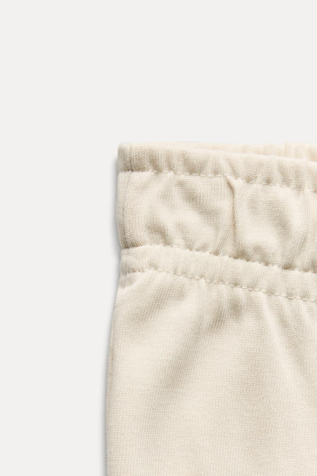 COTTON STRAIGHT-LEG TROUSERS - Zara фото 8