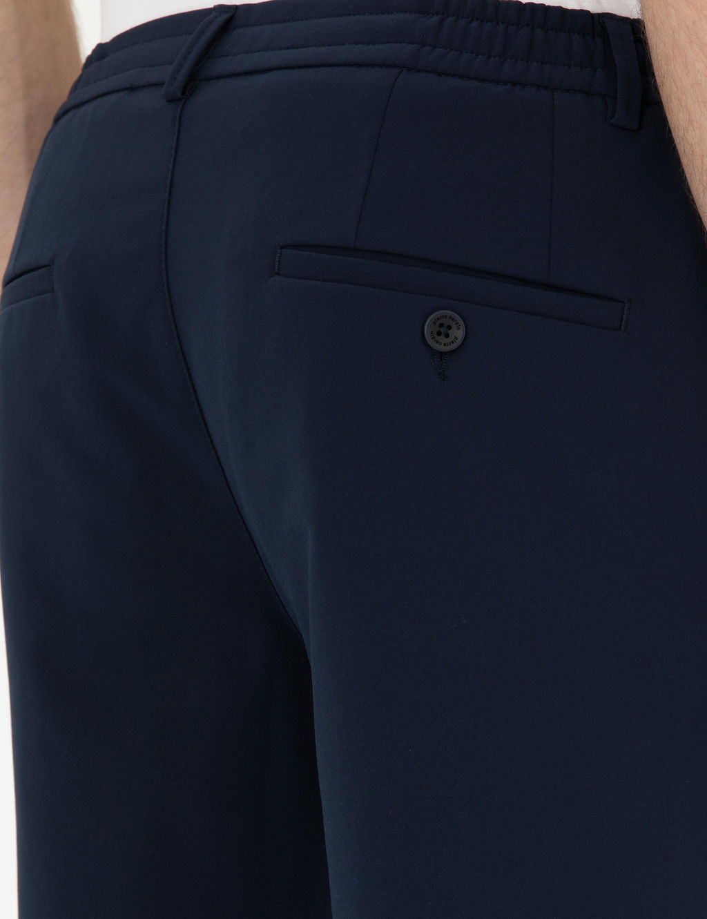 Lacivert Klasik Jogger Pantolon