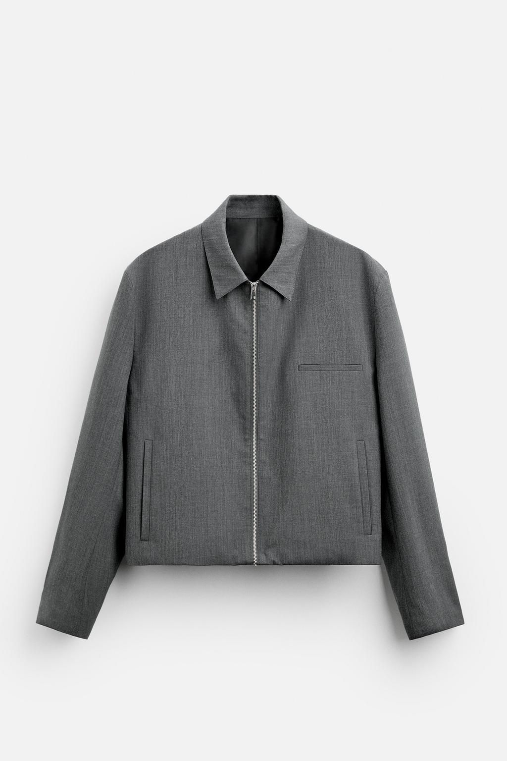 CROPPED FIT JACKET - LIMITED EDITION - Zara фото 8