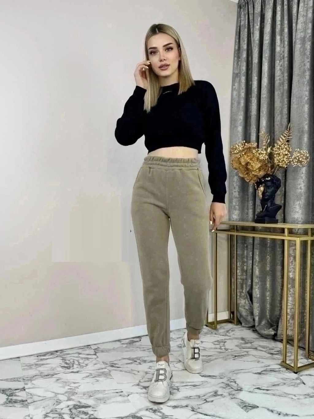 Штаны спортивные с начесом