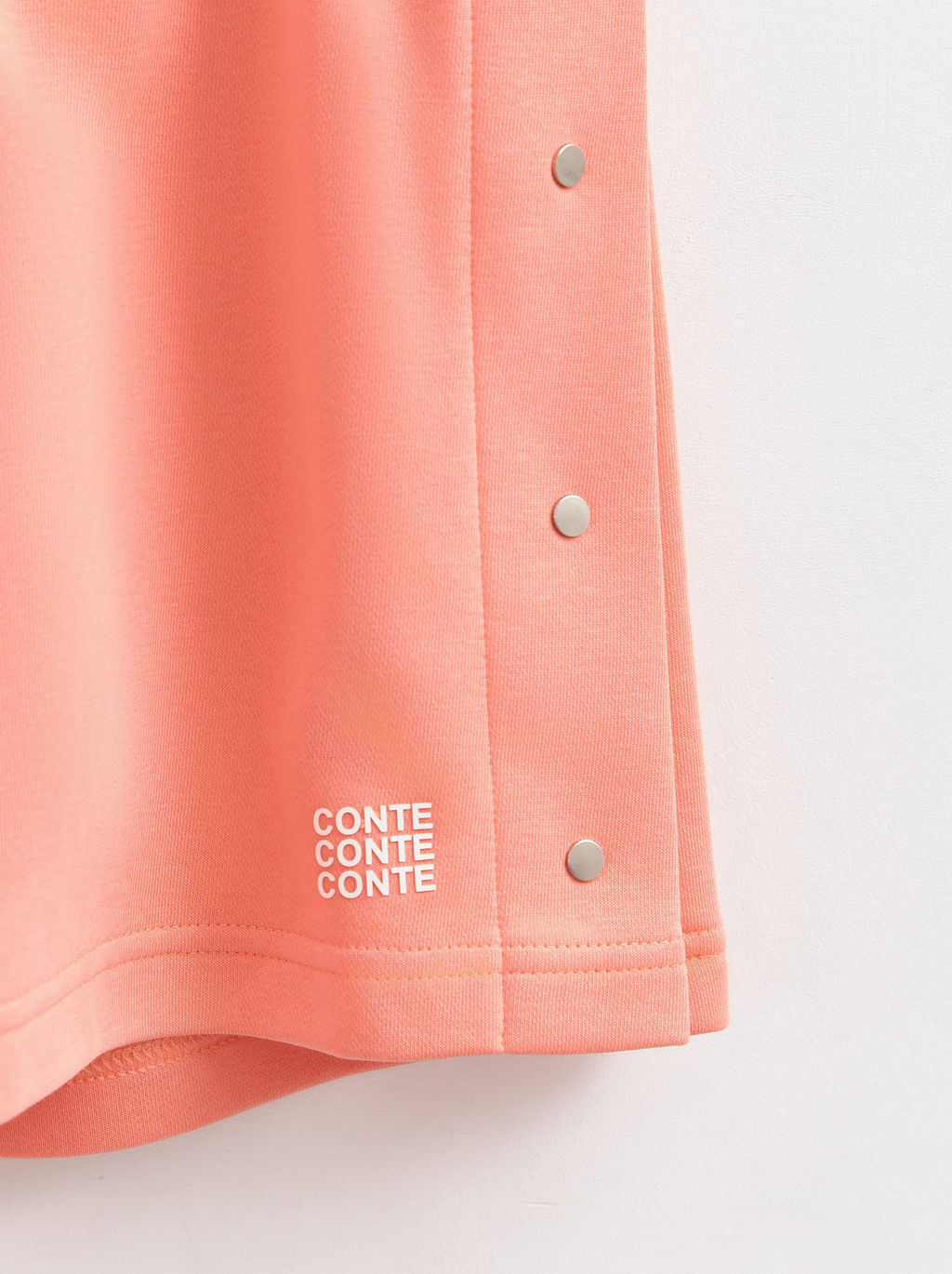 CONTE Шорты из футера с боковой вставкой на кнопках LS 2783 sugar coral - Conte elegant фото 4