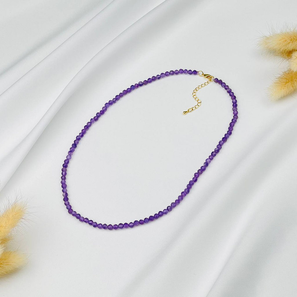 Колье из Аметиста 45 см +