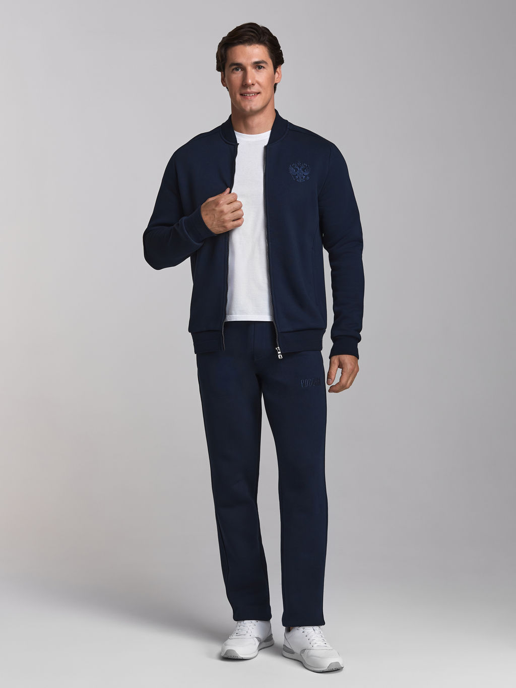 Спортивный костюм мужской RUSSIA 12M-RT-1787 - Rusteam фото 2