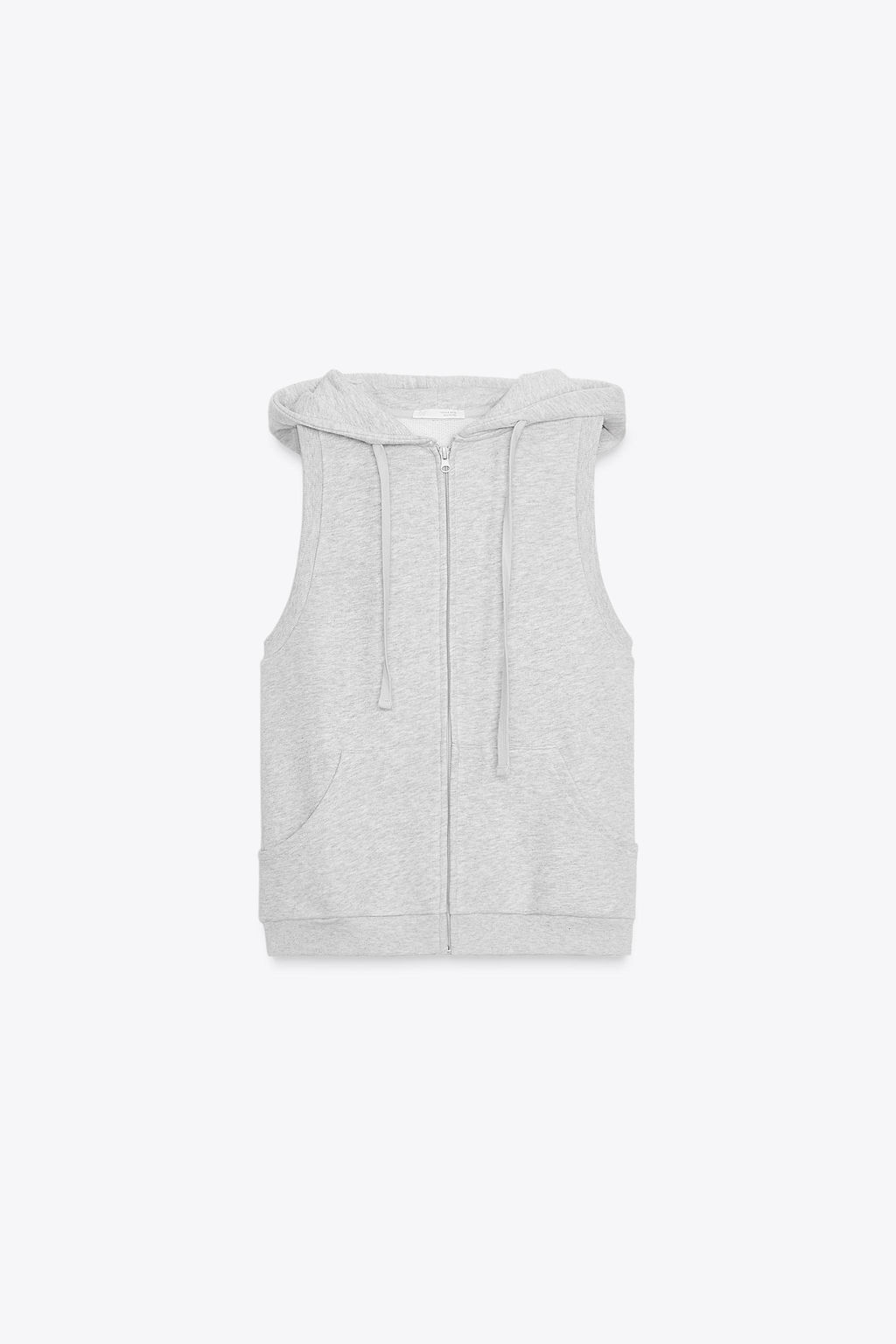 FLEECE HOODED GILET - Zara фото 7
