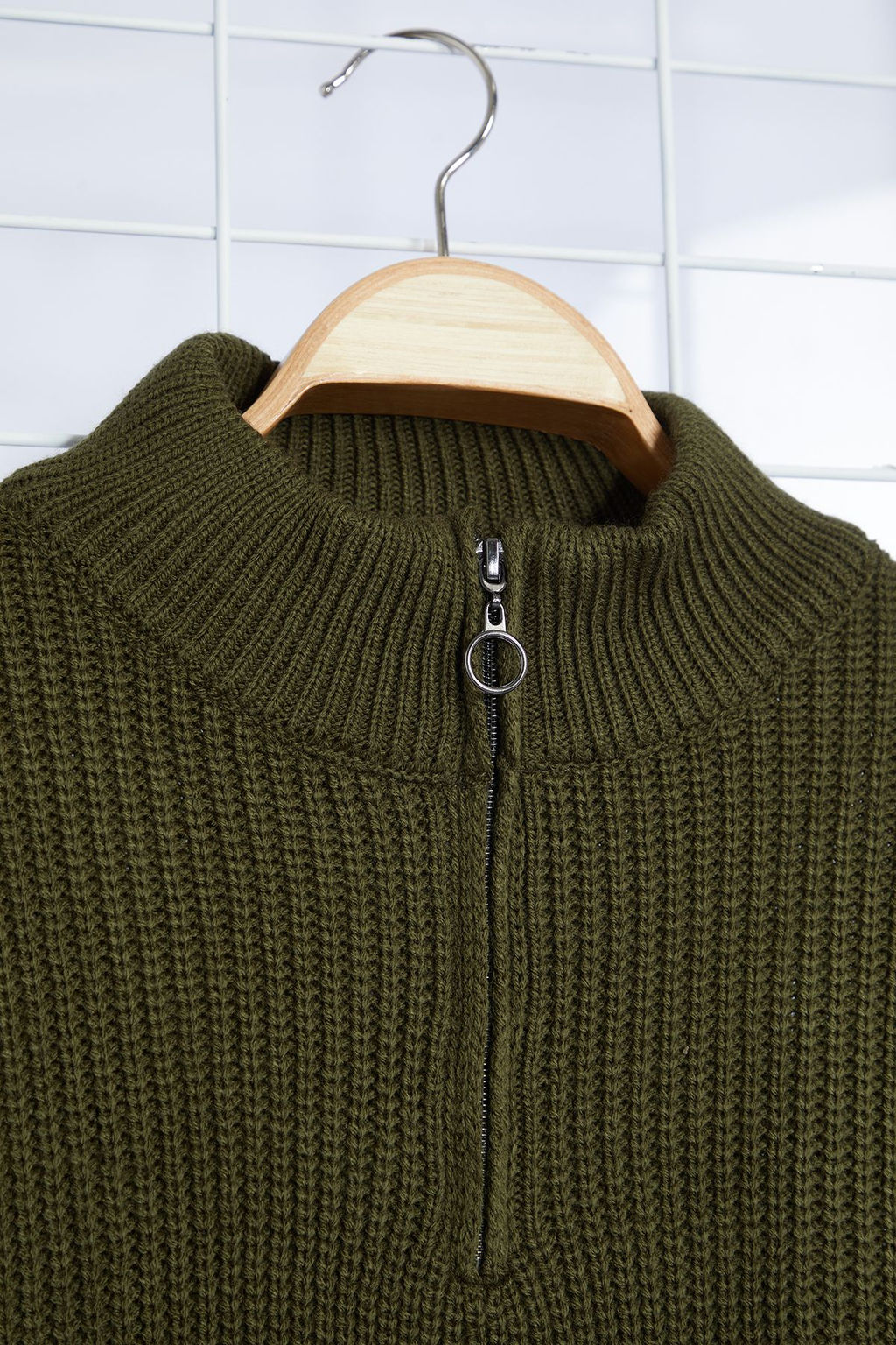 TRENDYOL MAN Indigo Casual Regular Yar?m Bal?kc? Yaka Duz Triko Kazak TMNAW22KZ1908 - Trendyolmilla фото 39