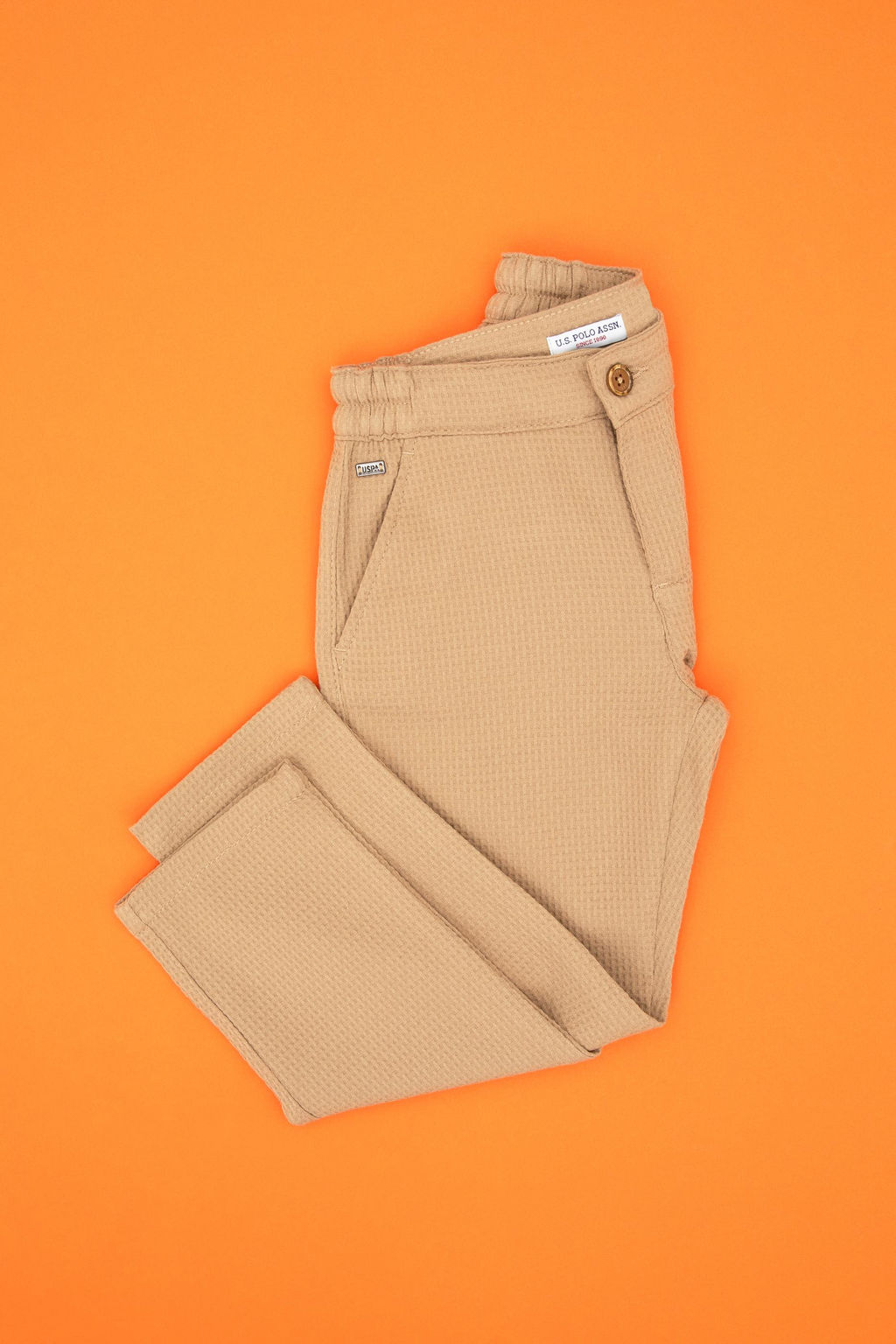 Erkek _ocuk Camel Kanvas Pantolon Sepette S_rpriz _ndirim