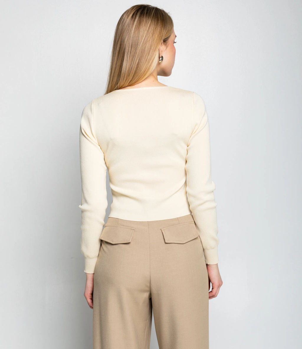 Кардиган #КТ308 (4), светло-бежевый