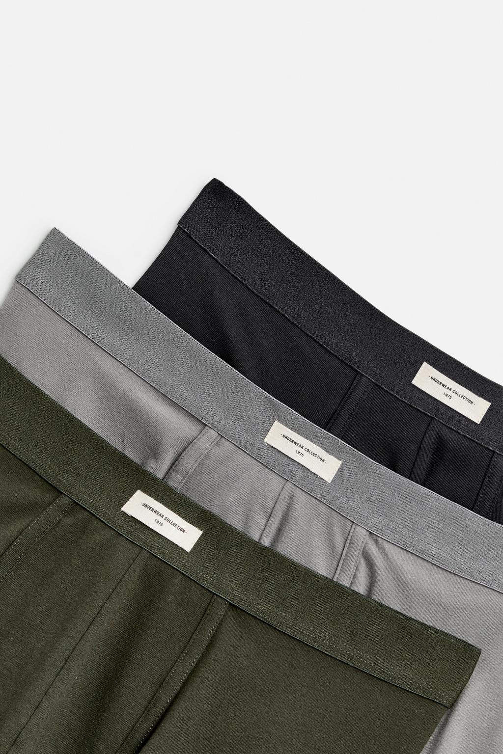 PACK OF 3 SOFT BOXERS - Zara фото 3