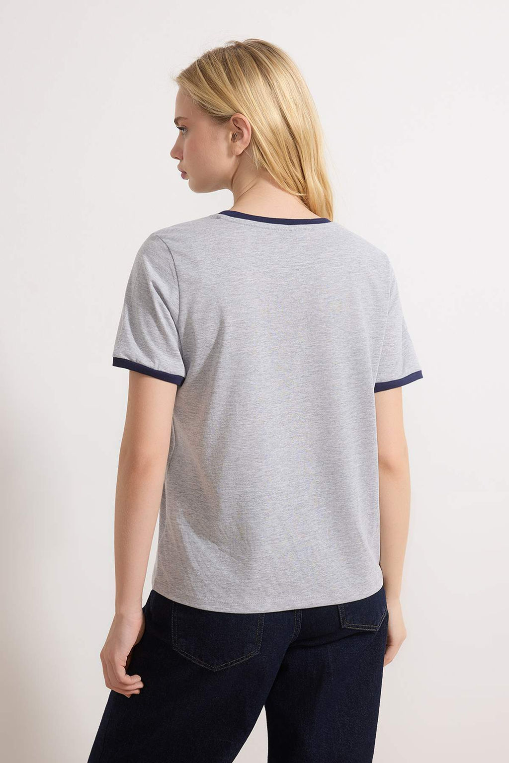 Gri Melanj Orme T-Shirt TWOSS24TS00105