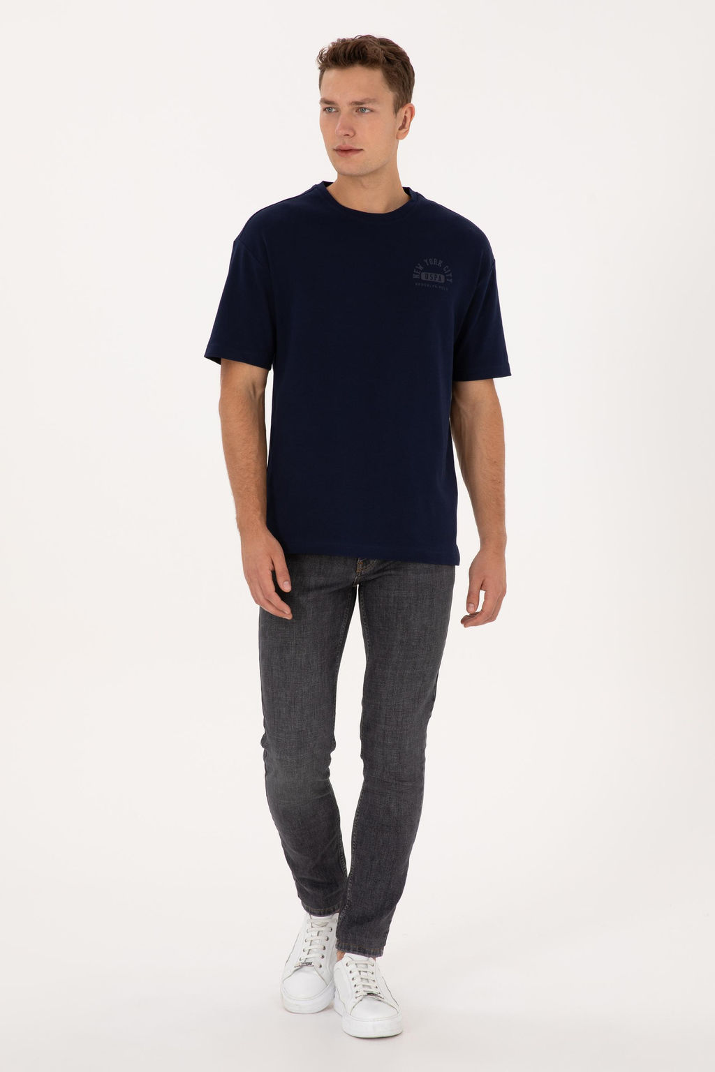 Erkek Lacivert Ti__rt - U.s. polo assn фото 4