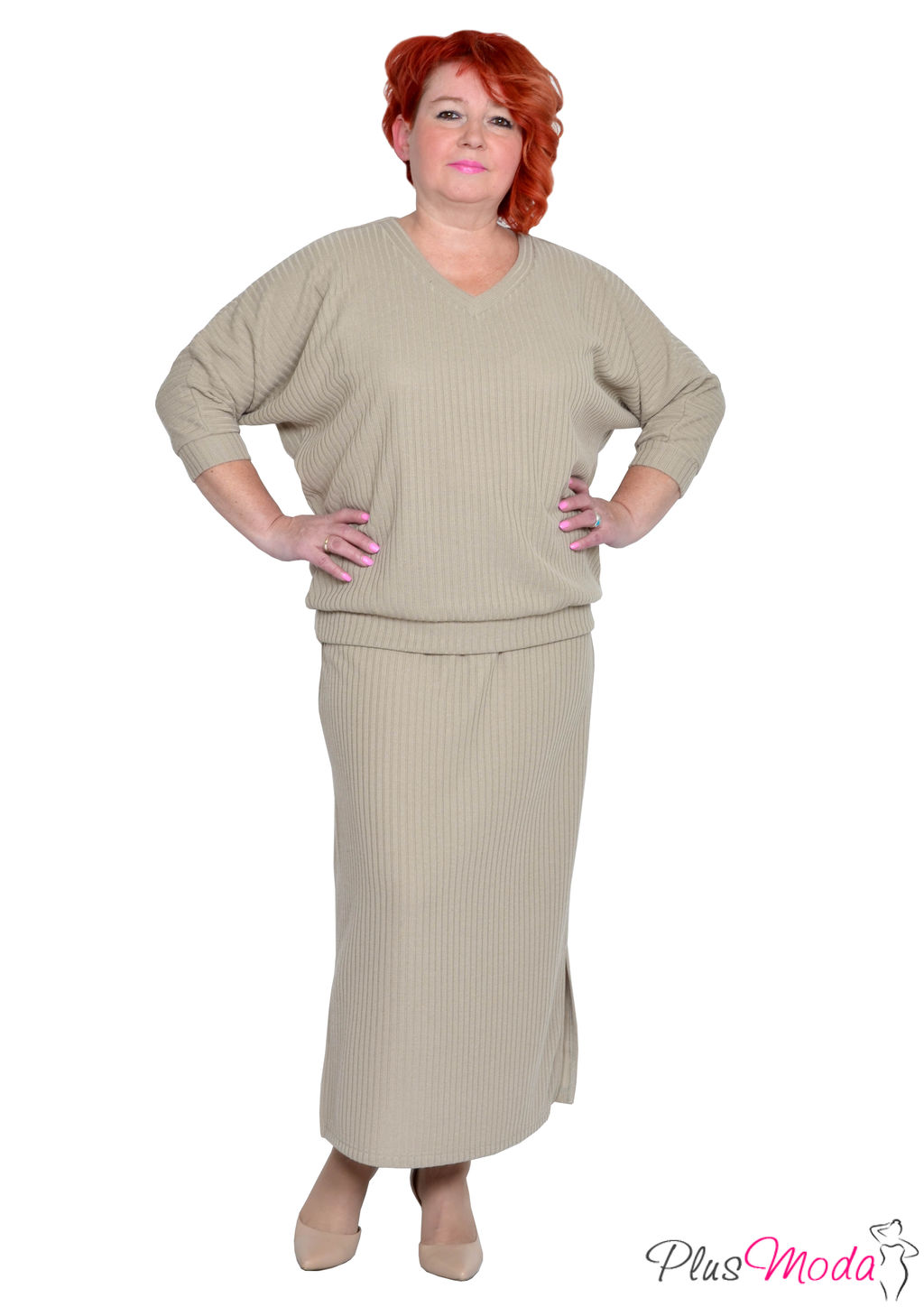 Юбка Модель №1848 размеры 44-84 - Plusmoda фото 3