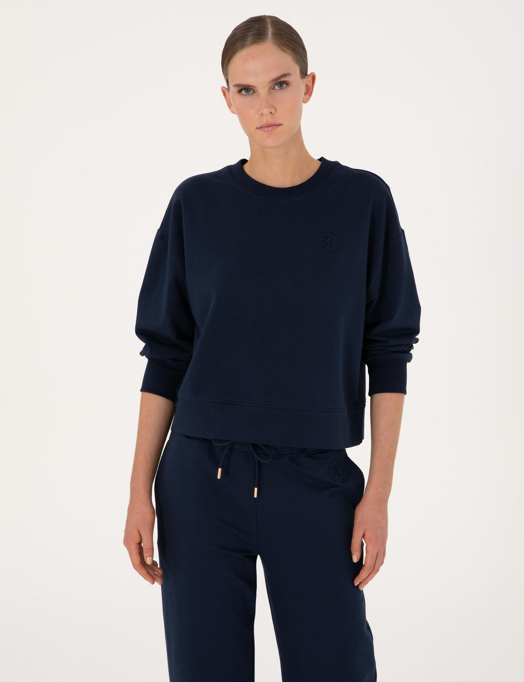 Lacivert Oversize Sweatshirt