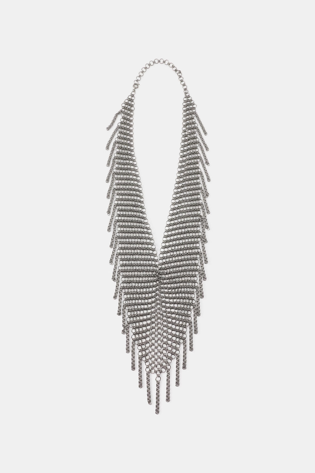 FRINGED RING MESH BELT - Zara фото 3