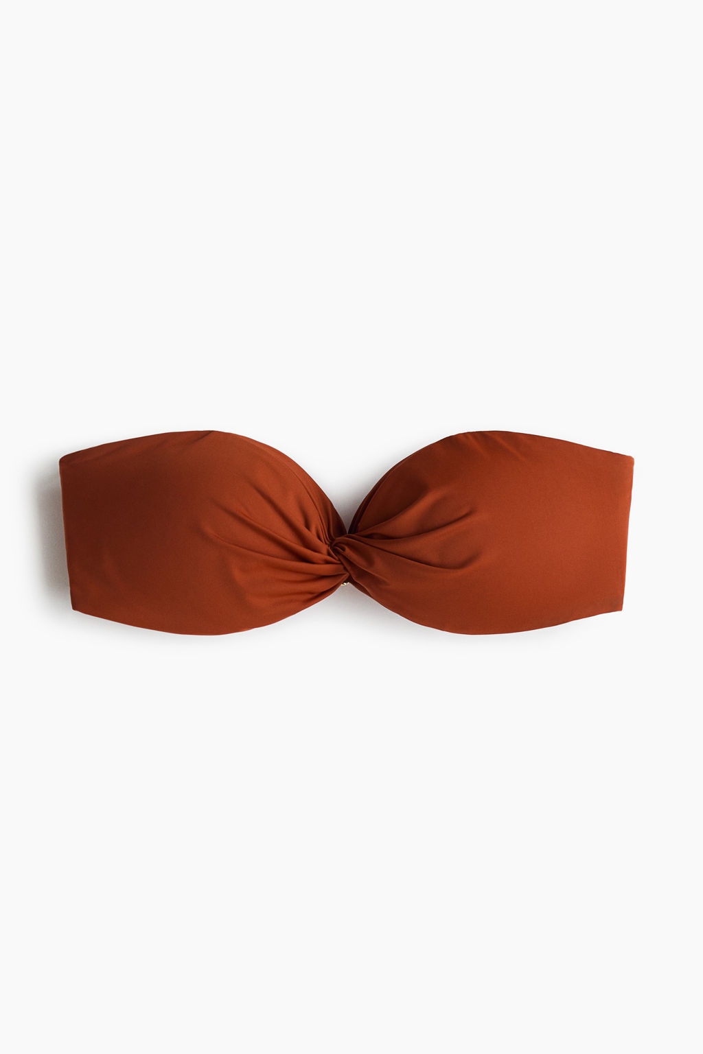 Top de bikini bandeau acolchado - H&m фото 2