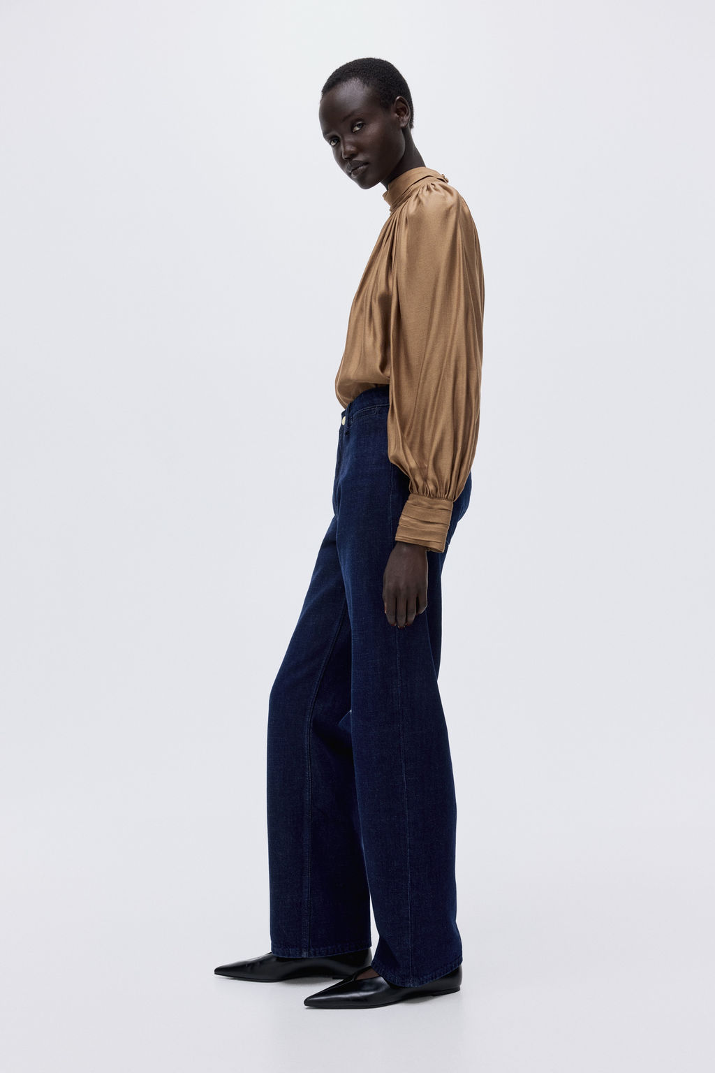 Straight High Jeans - H&m фото 9