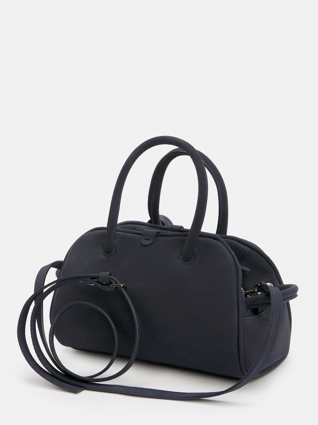 Женская сумка с ручками MAISON DAVID NATALY MINI Артикул 4638065, серовато-синий  фото 4