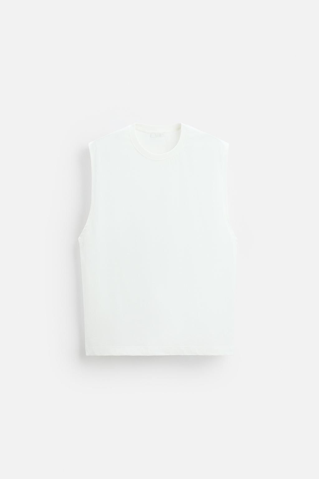 RELAXED FIT TANK TOP - Zara фото 8