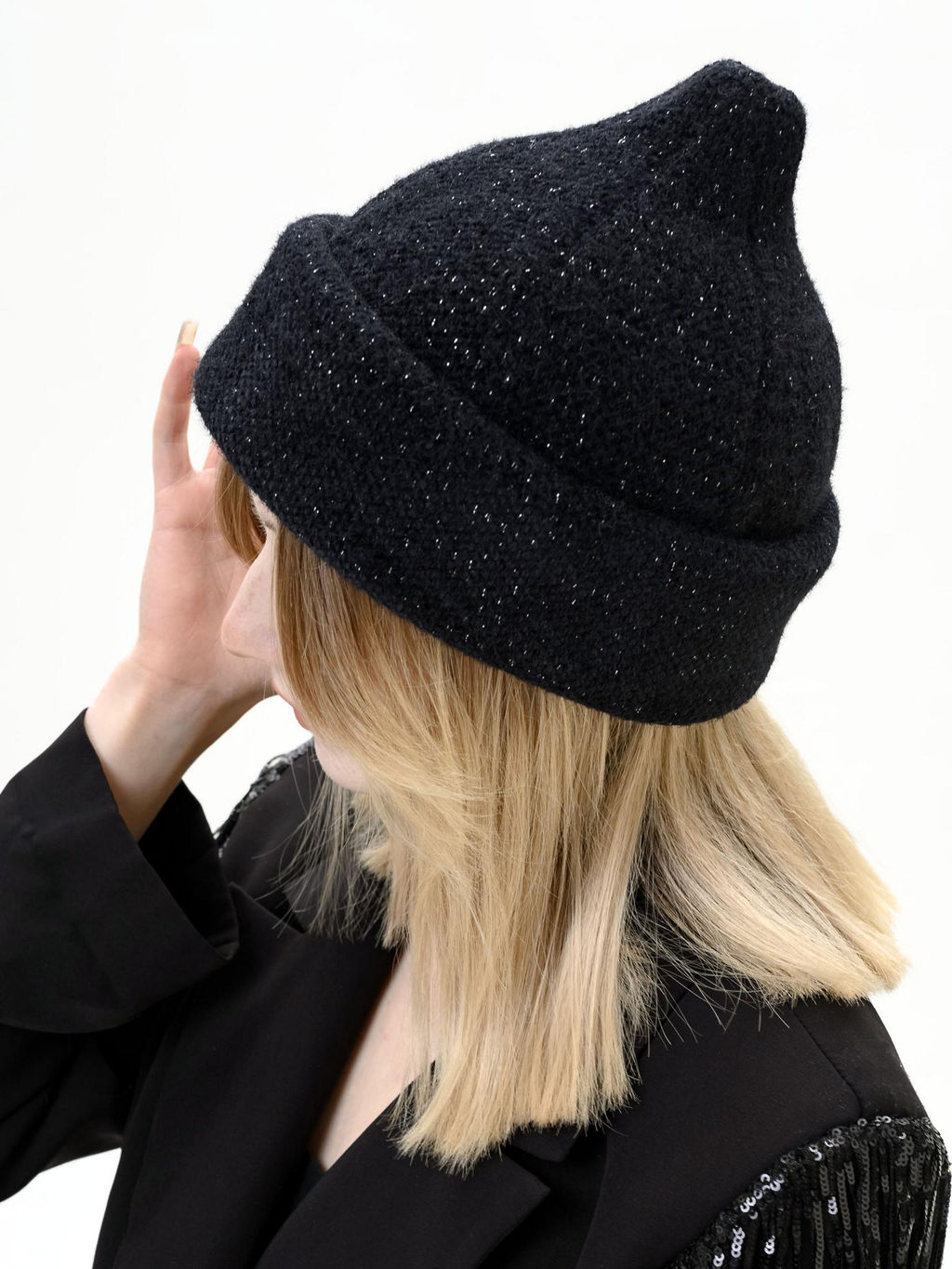 Л25-4 Шляпа луковка Альпака люрекс