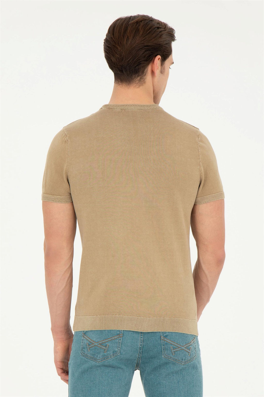 Мужской свитер цвета хаки - U.s. polo assn фото 5