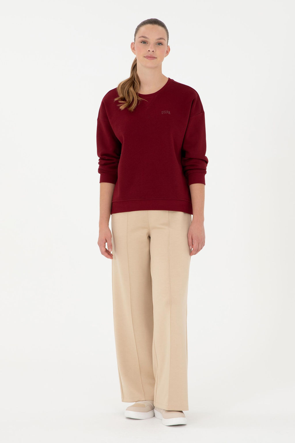 Женские спортивные штаны песочного цвета Неожиданная скидка в корзине - U.s. polo assn фото 3