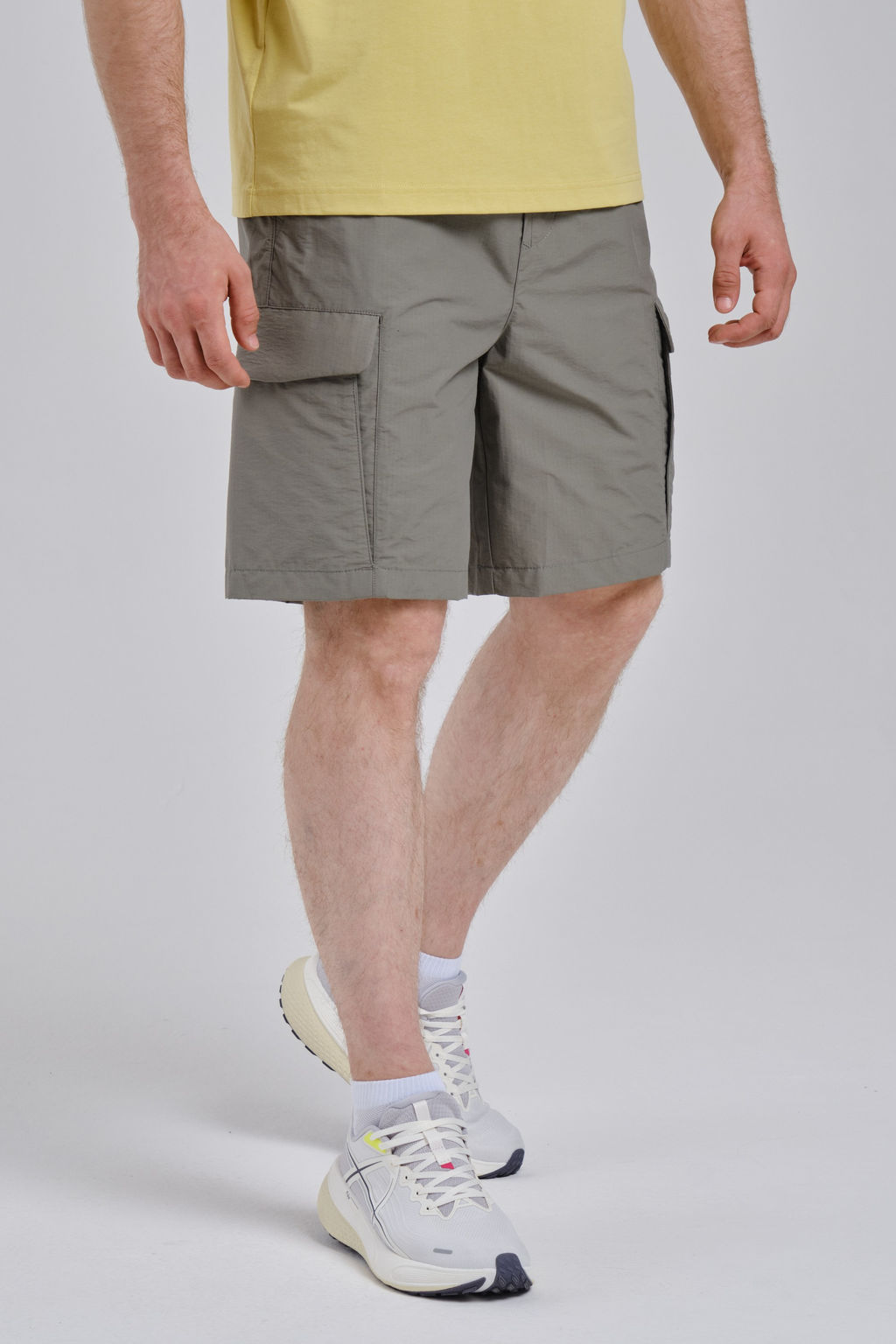 Шорты текстильные Оливковый