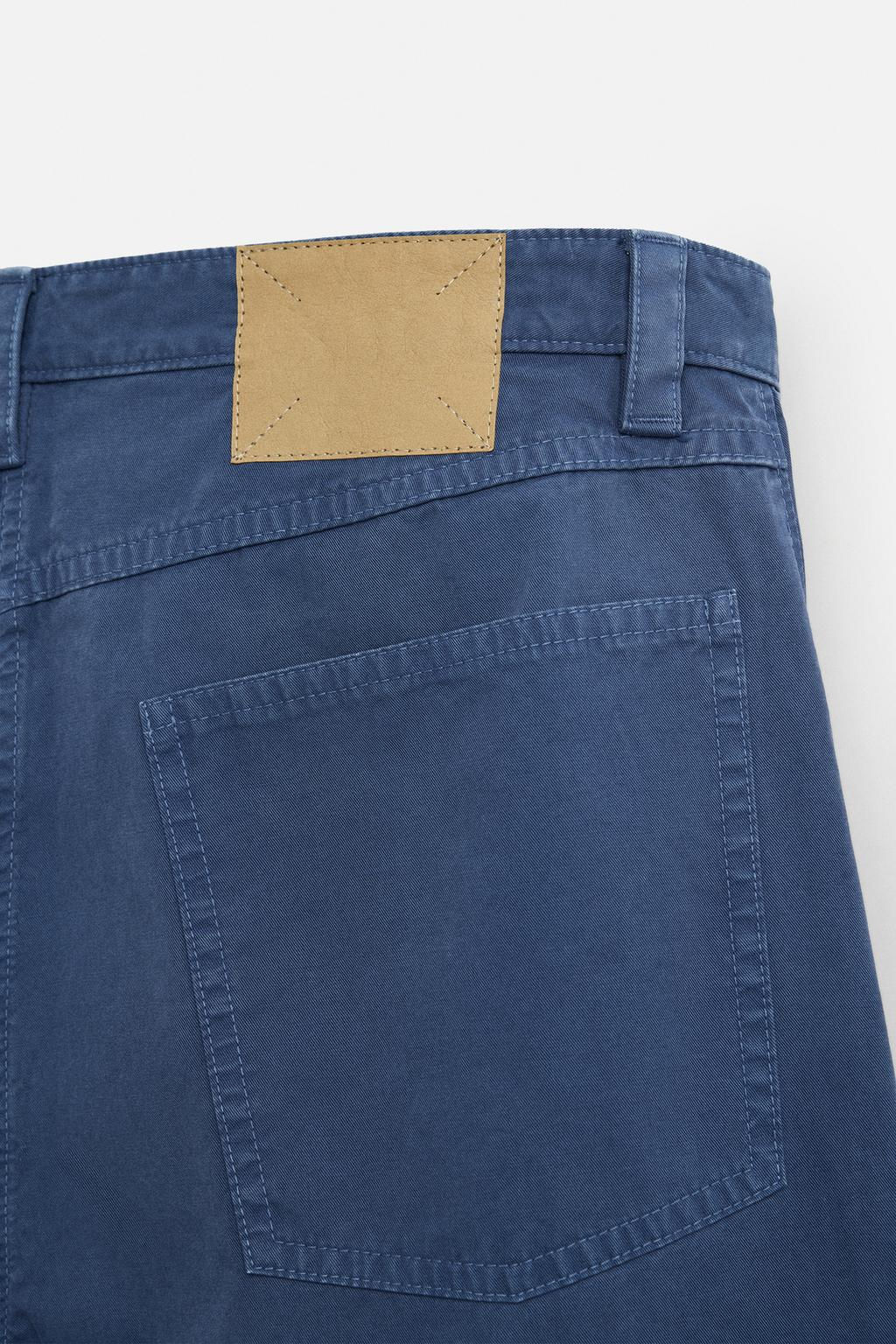 WASHED STRAIGHT-LEG TROUSERS - Zara фото 10