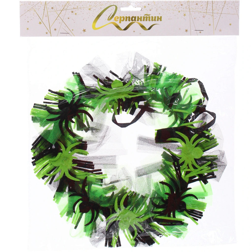 Ободок карнавальный "Helloween - Быстрые пауки", микс