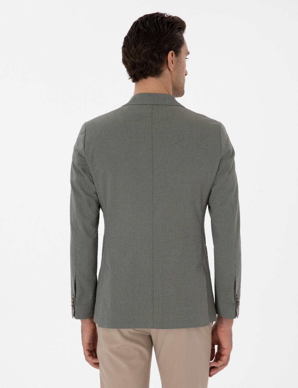 Haki Slim Fit Spor Ceket - Cacharel фото 5