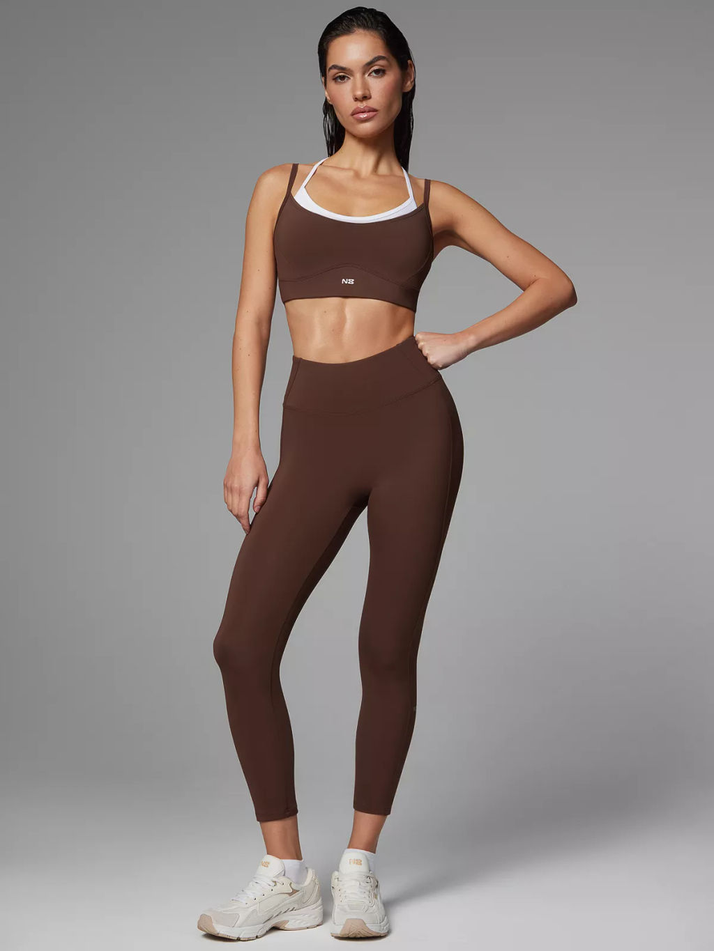 Топ-бра с контрастными вставками