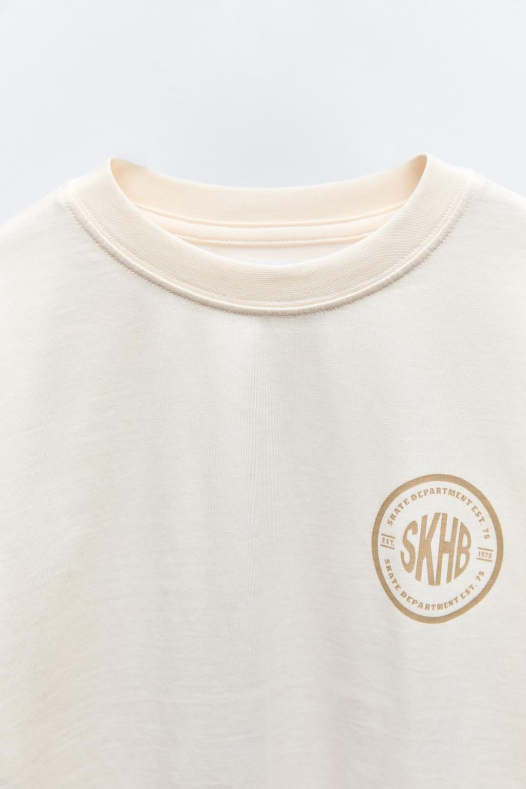 LOGO PRINT T-SHIRT - Zara фото 9