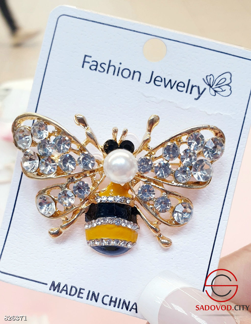 Брошь женская на булавке