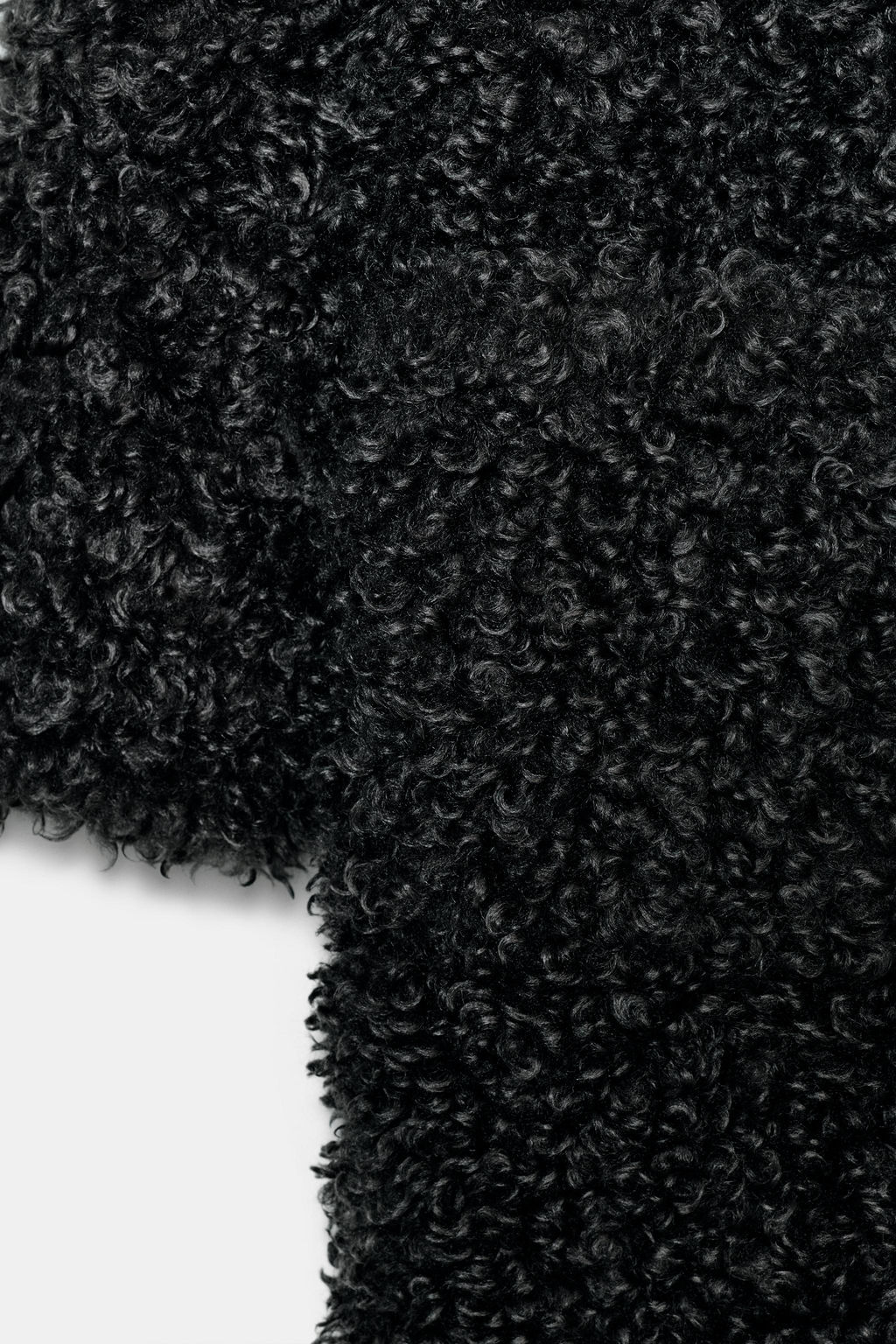 LONG FAUX SHEARLING COAT ZW COLLECTION - Zara фото 10