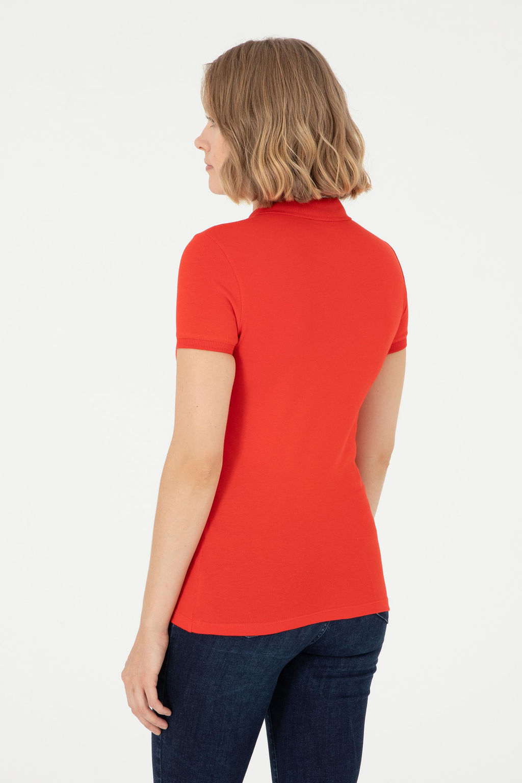 Женская красная футболка Неожиданная скидка в корзине - U.s. polo assn фото 12