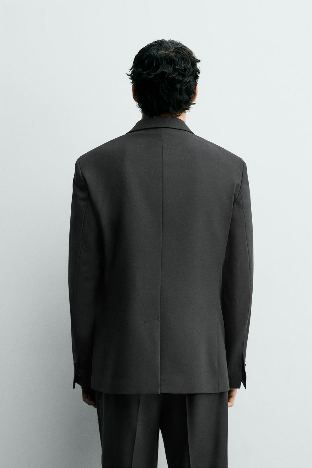 WOOL BLEND DINNER JACKET BLAZER - Zara фото 3