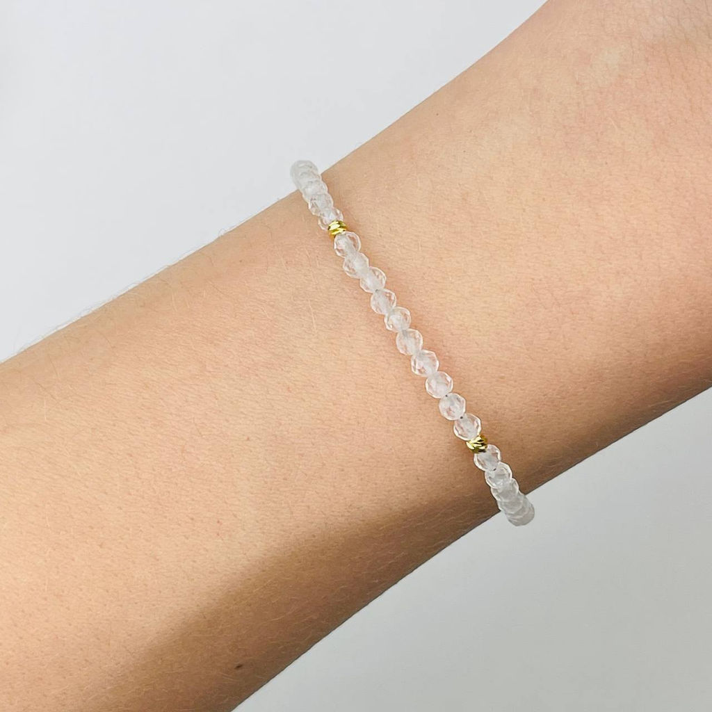 Браслет из Горного Хрусталя 18 см +