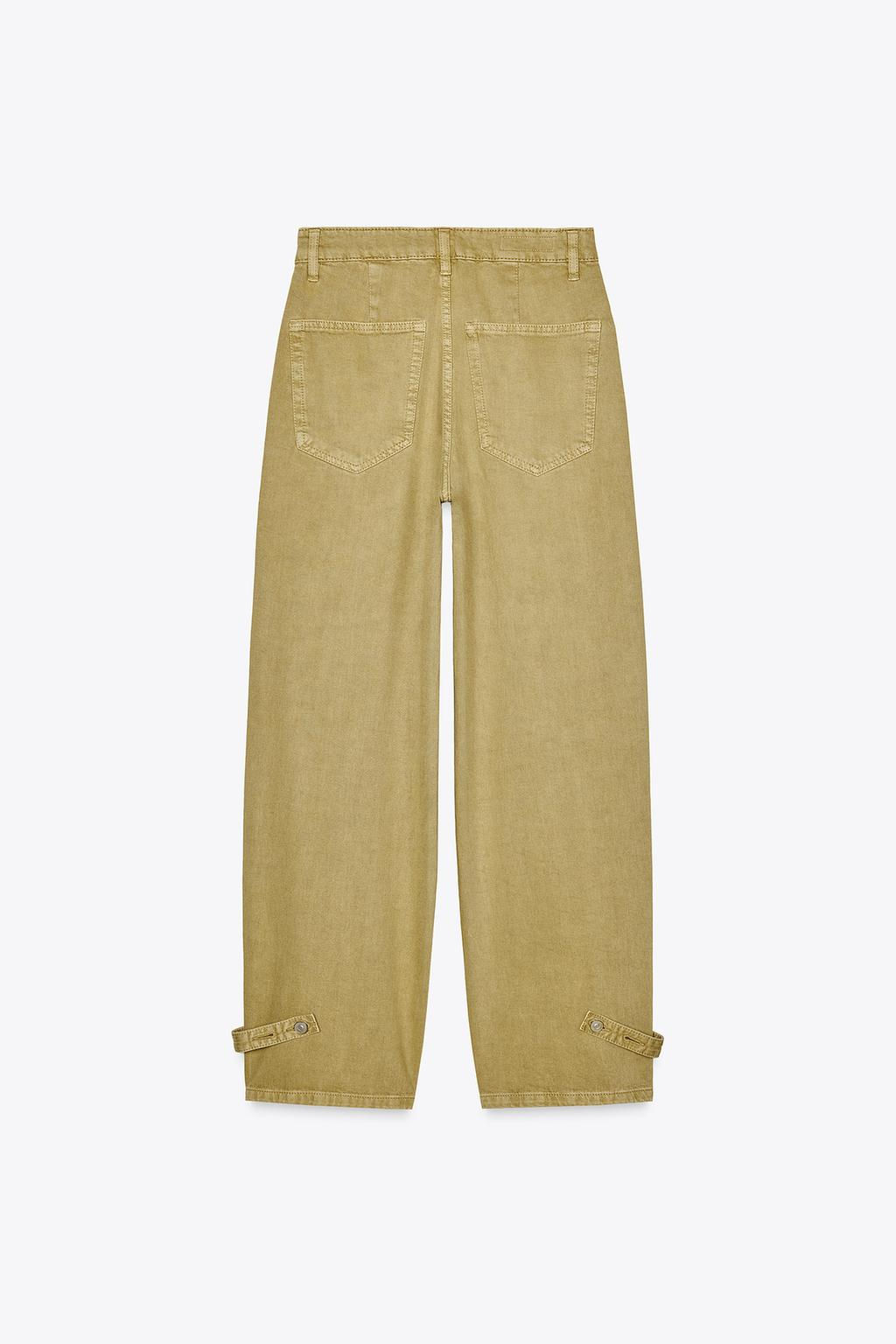 BALLOON TROUSERS WITH BELT LOOPS - Zara фото 8