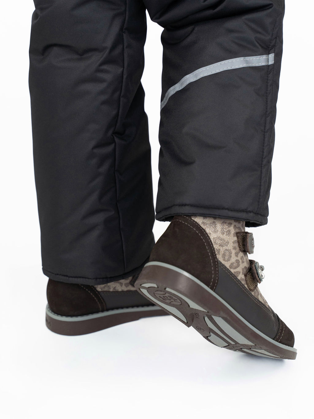 10-031/1 Брюки дет. (зима) черный (110-116)