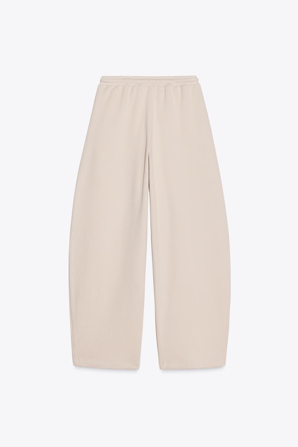 CONTRAST BALLOON TROUSERS - Zara фото 6