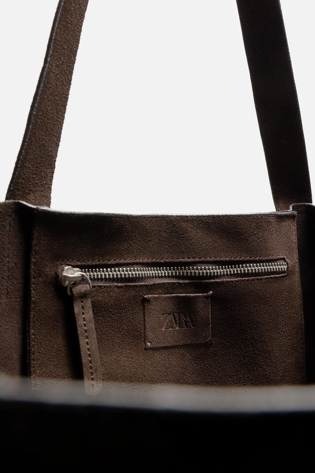 LEATHER TOTE BAG - Zara фото 6