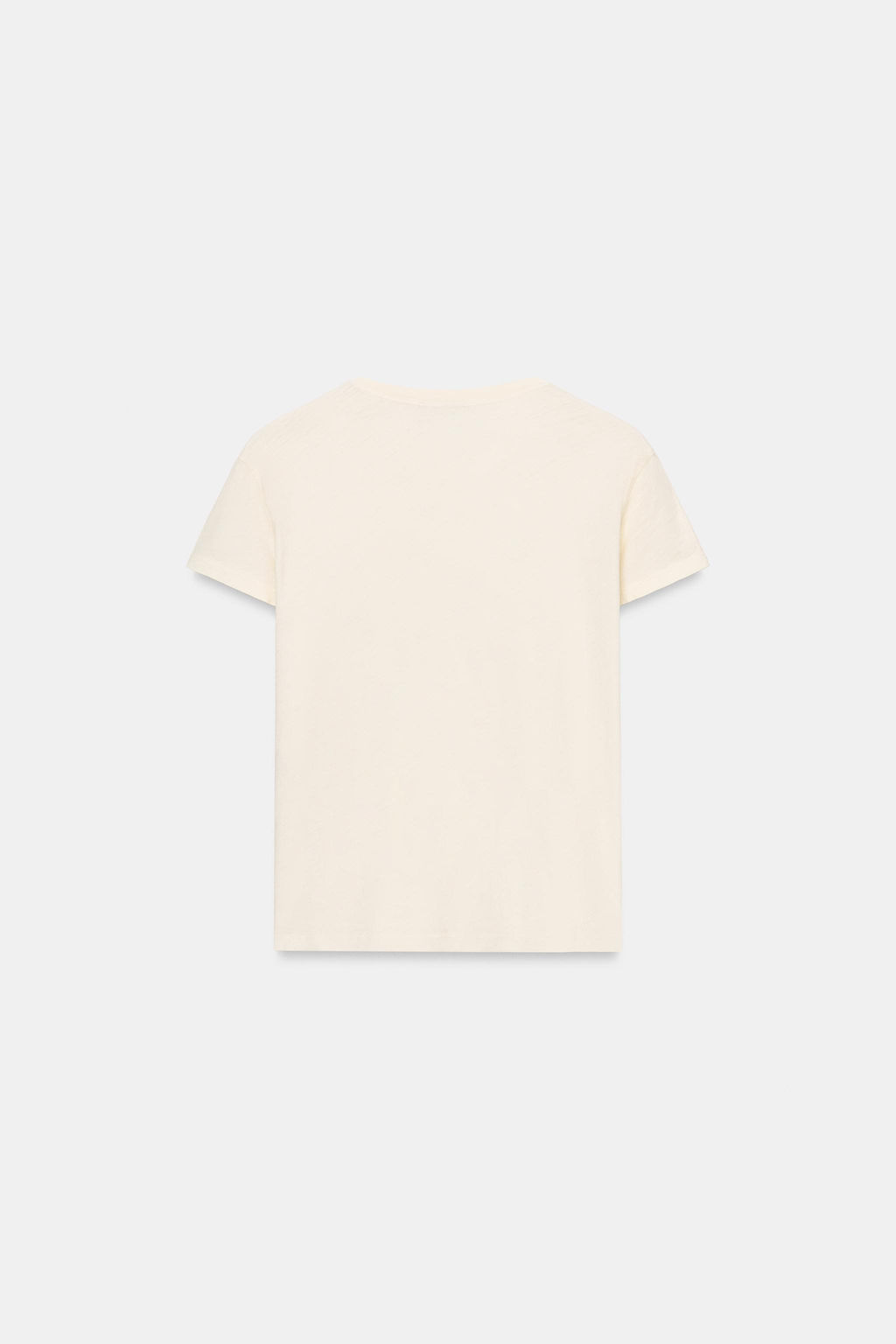 CAMISETA ROTOS MANGA CORTA / Crudo - Zara фото 6