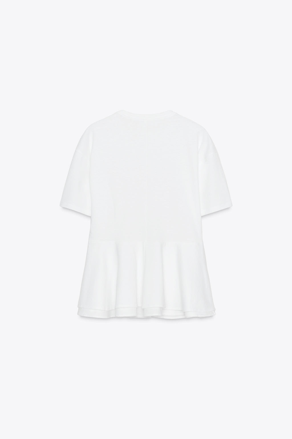 PEPLUM T-SHIRT - Zara фото 6