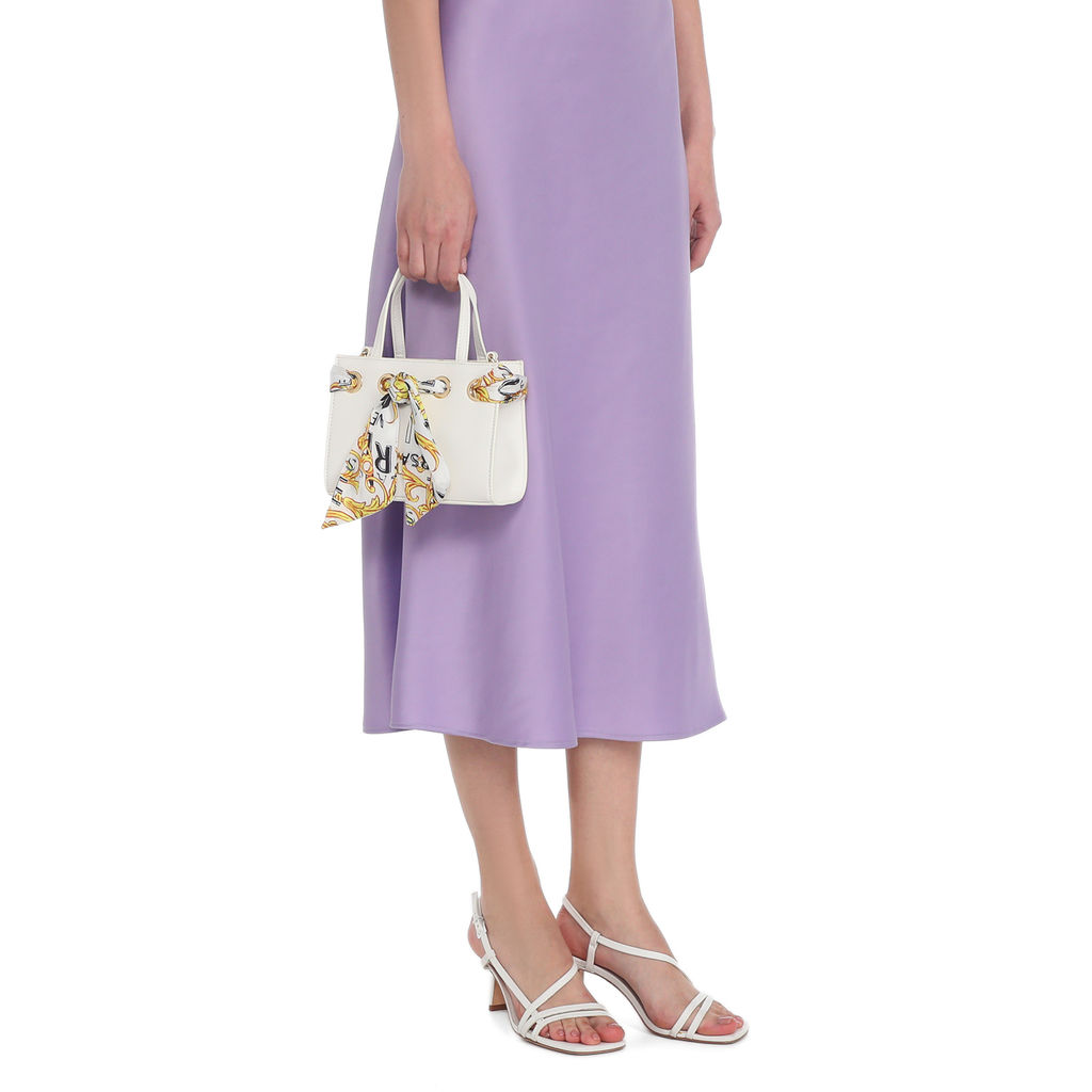 Женская сумка с ручками VERSACE JEANS COUTURE THELMA CLASSIC Артикул 3259706, белый