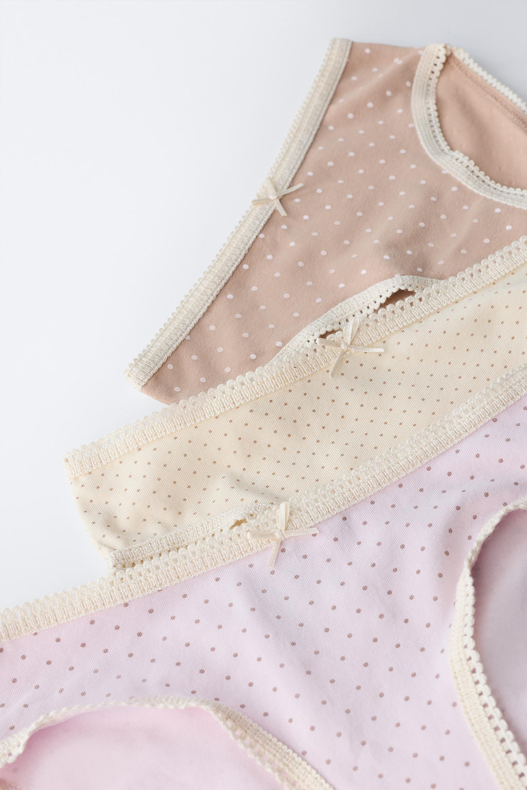 6-14 A?OS/ PACK SEIS BRAGUITAS TOPOS / Multicolor - Zara фото 6