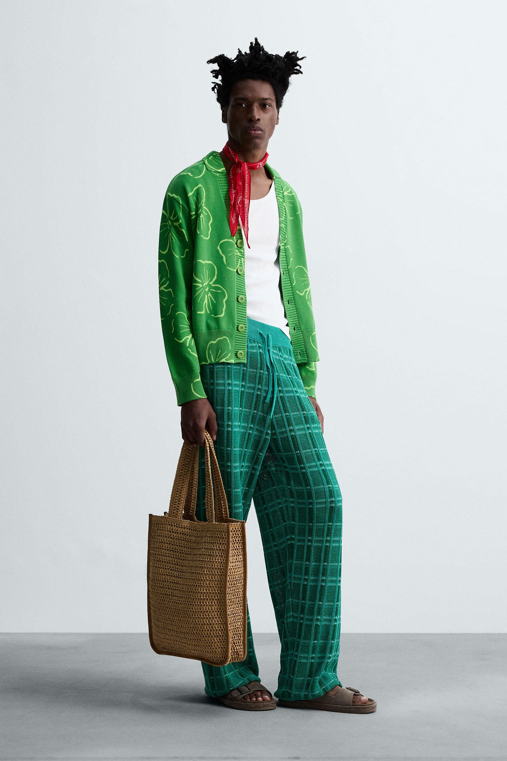 FLORAL PRINT CARDIGAN  OTIS KWAME KYE QUAICOE - Zara фото 13