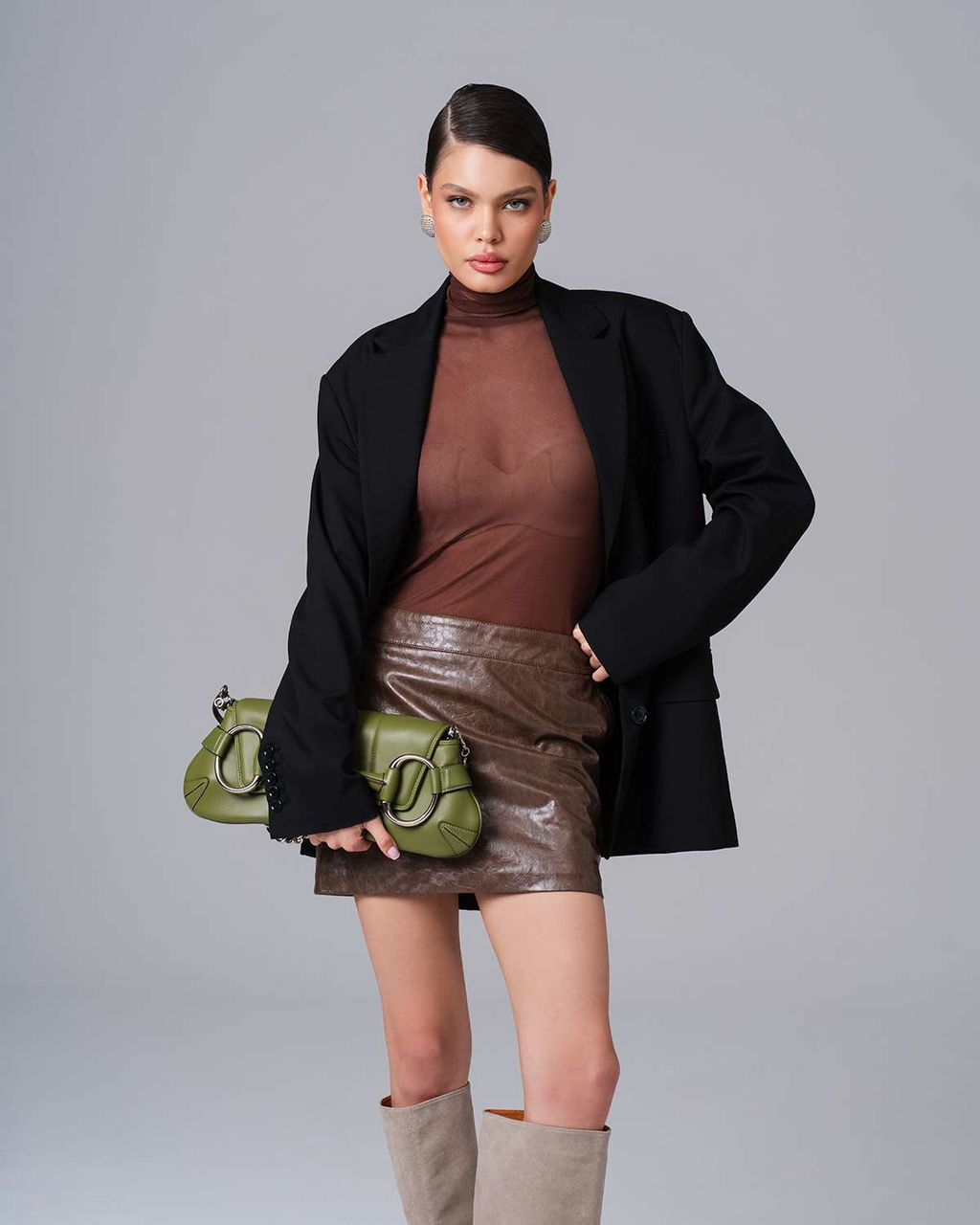 Водолазка из сетки 457.5.14 - Sahar art lab фото 9