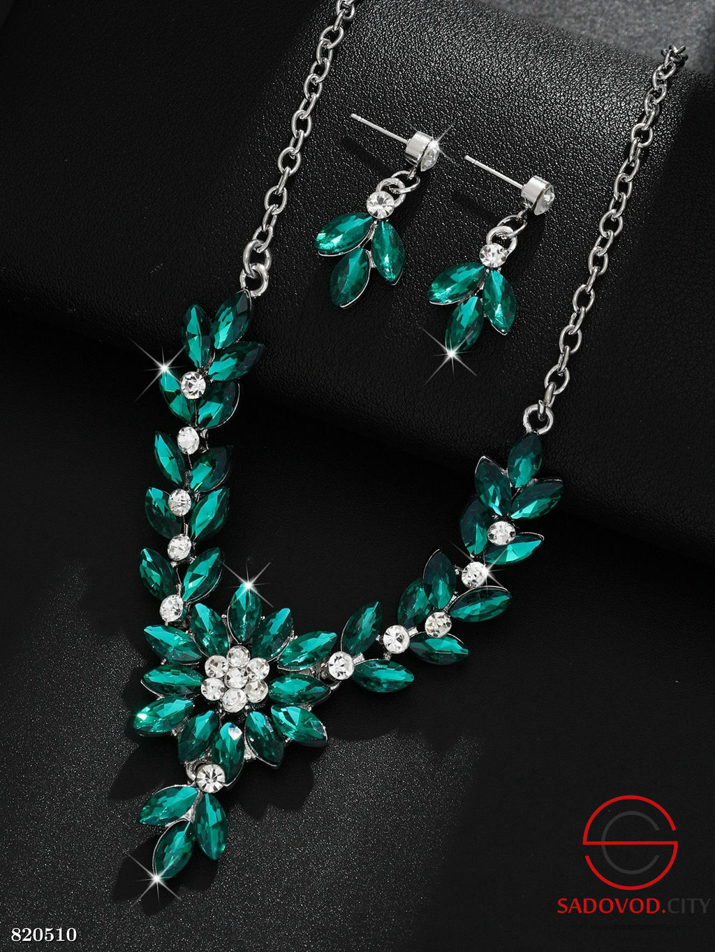 Комплект ожерелье и сережки - Bruno фото 3