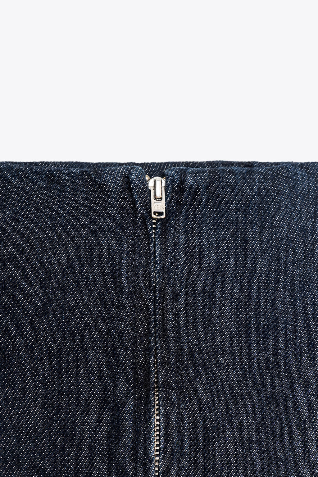 ZW COLLECTION DENIM MIDI SKIRT