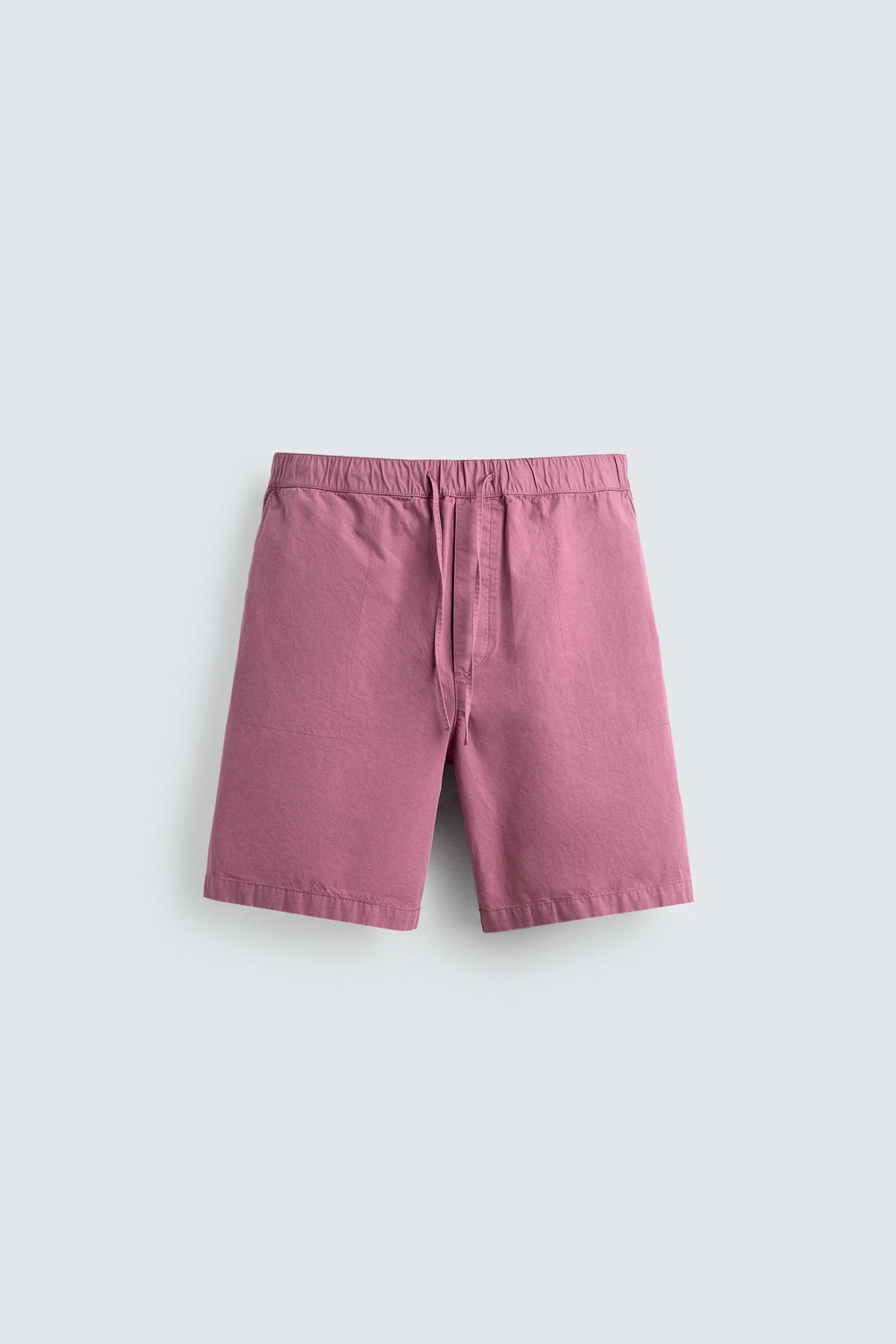 BERMUDA LAVADA REGULAR FIT / Rosa